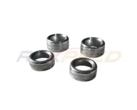 Rexpeed Alloy Audio Volume and AC Knob Cover Silver Toyota GR86 | Subaru BRZ 2022+