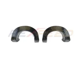 Rexpeed Dry Carbon Exhaust Shield Covers Toyota GR86 | Subaru BRZ 2022-2023