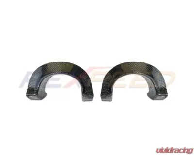 Rexpeed Dry Carbon Exhaust Shield Covers Toyota GR86 | Subaru BRZ 2022-2023 - FR162