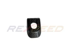 Rexpeed Dry Carbon Rear Seat Down Button Cover Toyota GR86 | Subaru BRZ 2022-2023