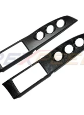 Rexpeed Carbon Fiber Dash Trim Panel Full Replacement Triple Gauges Version Gloss Toyota GR86 | Subaru BRZ                                     - FR174 - Image 2