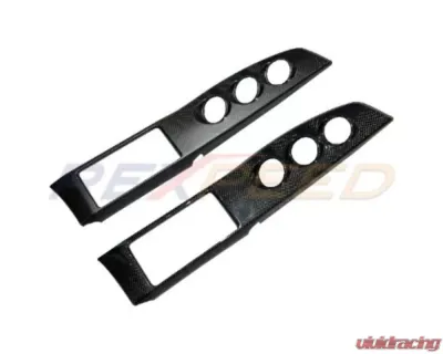 Rexpeed Carbon Fiber Dash Trim Panel Full Replacement Triple Gauges Version Gloss Toyota GR86 | Subaru BRZ - FR174