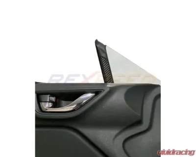 Rexpeed Carbon Fiber Exterior/Interior A Pillar Trim Toyota GR86 | Subaru BRZ 2022-2023 - FR53