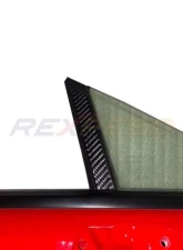 Rexpeed Carbon Fiber Exterior/Interior A Pillar Trim Toyota GR86 | Subaru BRZ 2022-2023                                     - FR53 - Image 3
