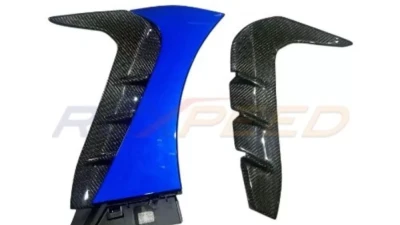 Rexpeed V2 Carbon Fiber Fender Ducts Fins Toyota GR86 | Subaru BRZ 2022-2023                                     - FR74 - Image 2