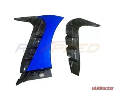 Rexpeed V2 Carbon Fiber Fender Ducts Fins Toyota GR86 | Subaru BRZ 2022-2023 - FR74