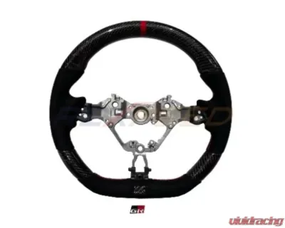 Rexpeed Carbon Fiber Black Suede Steering Wheel Toyota GR86 | Subaru BRZ 2022-2023 - FR80