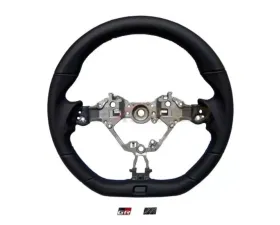 Rexpeed Black Leather Steering Wheel Toyota GR86 | Subaru BRZ 2022-2023