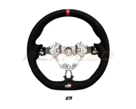 Rexpeed Black Suede Steering Wheel Toyota GR86 | Subaru BRZ 2022-2023