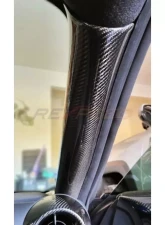 Rexpeed Carbon Fiber Interior A-Pillar Covers Toyota GR86 | Subaru BRZ 2022-2023                                     - FR94 - Image 2