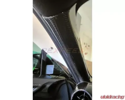 Rexpeed Carbon Fiber Interior A-Pillar Covers Toyota GR86 | Subaru BRZ 2022-2023 - FR94
