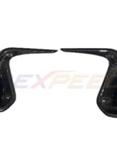 Rexpeed Dry Carbon Front Side Duct Cover NO LED Light Model Only Subaru BRZ 2022-2023                                     - FR96 - Image 4