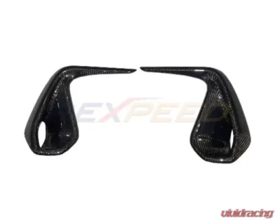 Rexpeed Dry Carbon Front Side Duct Cover NO LED Light Model Only Subaru BRZ 2022-2023 - FR96