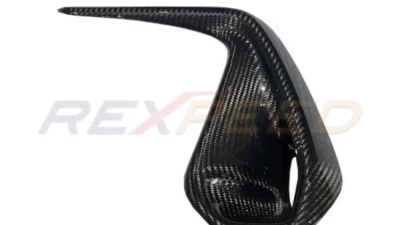 Rexpeed Dry Carbon Front Side Duct Cover NO LED Light Model Only Subaru BRZ 2022-2023                                     - FR96 - Image 2