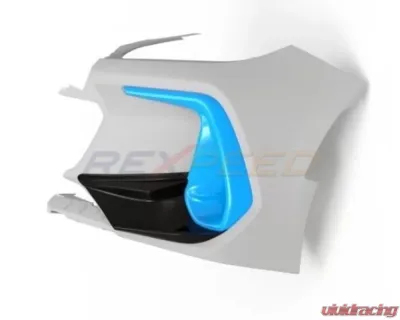 Rexpeed Dry Carbon Front Side Duct Cover NO LED Light Model Only Subaru BRZ 2022-2023 - FR96