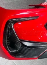 Rexpeed Dry Carbon Front Bumper Lower Side Cover No LED Liner Model Only Subaru BRZ 2022-2023                                     - FR97 - Image 3