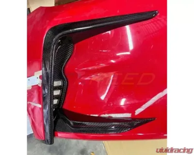 Rexpeed Dry Carbon Front Side Lower Duct Fin Toyota GR86 - FR99