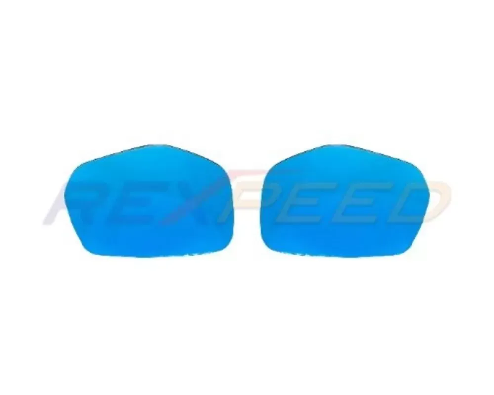 Rexpeed Polarized Blue Mirrors w/ Heated Anti Fog/LED Direction Indicator Subaru WRX S4 VB 2022-2024 - G100BAH