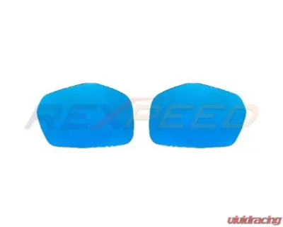 Rexpeed Polarized Blue Mirrors w/ Heated Anti Fog/LED Direction Indicator Subaru WRX S4 VB 2022-2024 - G100BAH