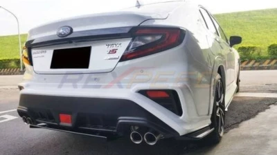 Rexpeed ST-Style ABS Rear Bumper Extensions Subaru WRX 2022-2024                                     - G126 - Image 2