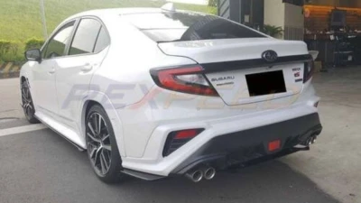 Rexpeed ST-Style ABS Rear Bumper Extensions Subaru WRX 2022-2024                                     - G126 - Image 3