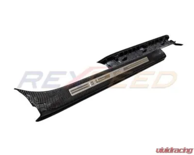 Rexpeed Carbon Fiber Front STI Scuff Plate Full Replacement Subaru VA WRX | STI 2015-2021 - G141