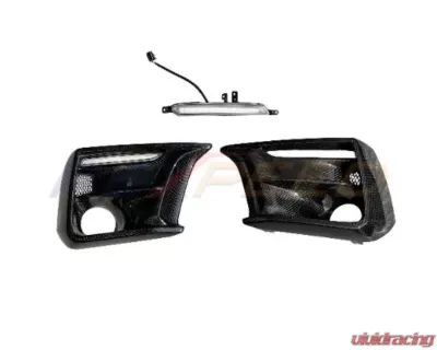 Rexpeed V2 Dry Carbon DRL | Turn Signal + Fog Light Bezel VAB Subaru WRX 2018-2021 - G88