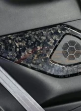 Rexpeed Gloss Forged Carbon Rear Door Speaker Panel Cover Toyota GR86 | Subaru BRZ 2022+                                     - FR151FC - Image 2
