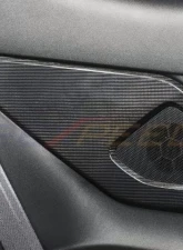 Rexpeed Gloss Dry Carbon Rear Door Speaker Panel Cover Toyota GR86 | Subaru BRZ 2022+                                     - FR151 - Image 2