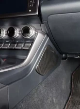 Rexpeed Carbon Fiber Center Console Knee Panel Trim Cover Toyota GR86 | Subaru BRZ 2022+                                     - FR155 - Image 2