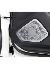 Rexpeed Silver Door Audio Speaker Cover Trim Toyota GR86 | Subaru BRZ 2022+                                     - FR158 - Image 2