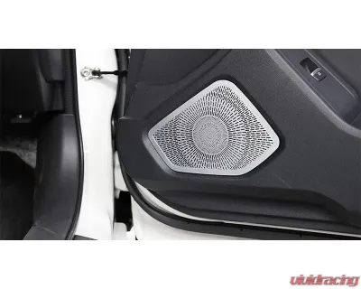 Rexpeed Silver Door Audio Speaker Cover Trim Toyota GR86 | Subaru BRZ 2022+ - FR158