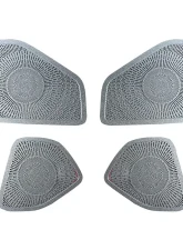 Rexpeed Silver Door Audio Speaker Cover Trim Toyota GR86 | Subaru BRZ 2022+                                     - FR158 - Image 2