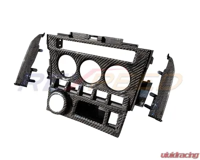Rexpeed Carbon Fiber AC / Stereo Panel Full Replacement Subaru FRS | BRZ 2012+ - FR22