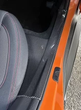 Rexpeed Dry Carbon Rear Scuff Plate Cover Subaru WRX S4 VB 2022-2024                                     - G102 - Image 2