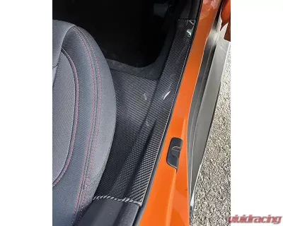 Rexpeed Dry Carbon Rear Scuff Plate Cover Subaru WRX S4 VB 2022-2024 - G102