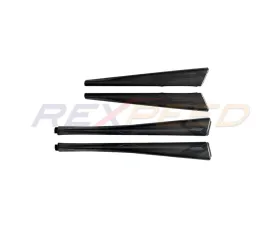 Rexpeed VB Dry Carbon Rear & Front Inner Door Trim Cover Subaru WRX S4 2022-2024