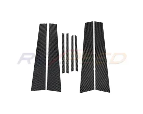 Rexpeed VB Carbon Fiber B Pillar Trim Subaru WRX S4 2022-2024
