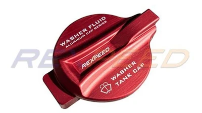 Rexpeed 3 Piece Set Aluminum Coolant | Window Washer & Brake Fluid Cap Cover Subaru WRX 2022-2024                                     - G151 - Image 4