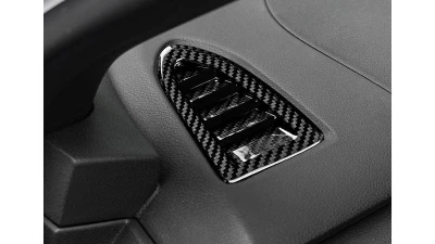 Rexpeed Dry Carbon Black Defroster Vent Covers Subaru WRX 2022-2024                                     - G156 - Image 2