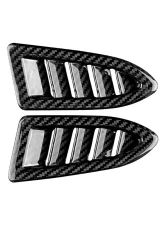 Rexpeed Dry Carbon Black Defroster Vent Covers Subaru WRX 2022-2024                                     - G156 - Image 2