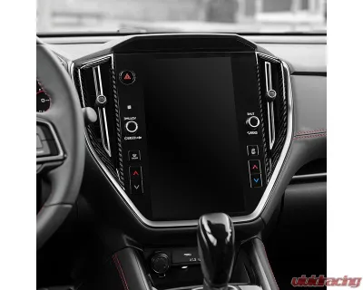 Rexpeed 4-Pieces Dry Carbon Black AC Vent Trim Subaru WRX 2022-2024 - G157