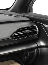 Rexpeed 4-Pieces Dry Carbon Black AC Vent Trim Subaru WRX 2022-2024                                     - G157 - Image 4