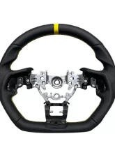 Rexpeed Black Leather Steering Wheel Subaru WRX 2022-2024                                     - G80 - Image 2