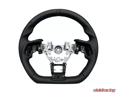 Rexpeed Black Leather Steering Wheel Subaru WRX 2022-2024 - G80