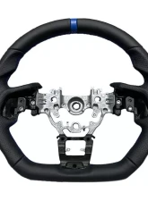 Rexpeed Black Leather Steering Wheel Subaru WRX 2022-2024                                     - G80 - Image 4