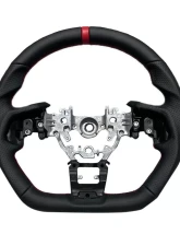 Rexpeed Black Leather Steering Wheel Subaru WRX 2022-2024                                     - G80 - Image 4