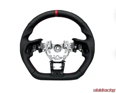 Rexpeed Black Leather Steering Wheel Subaru WRX 2022-2024 - G80