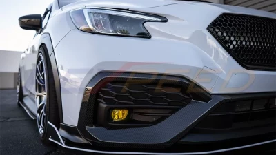 Rexpeed VB Dry Carbon Front Side Duct Covers Subaru WRX S4 2022-2024                                     - G91 - Image 3