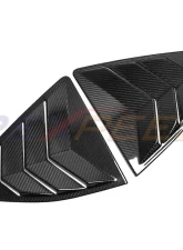 Rexpeed VB Dry Carbon Rear Window Louver Shutter Cover Subaru WRX S4 2022-2024                                     - G93 - Image 2